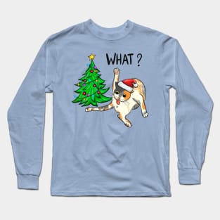 What? Cat Christmas Long Sleeve T-Shirt